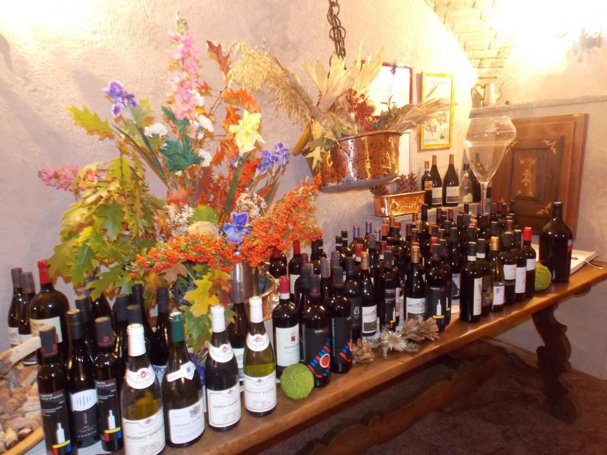 A' La Table Du Sommelier Chambres D Hotes & Restaurant Saint-Vincent Buitenkant foto